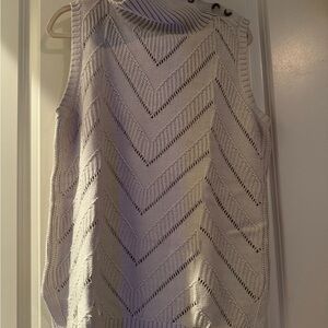 Banana Republic Cream Knit Sweater